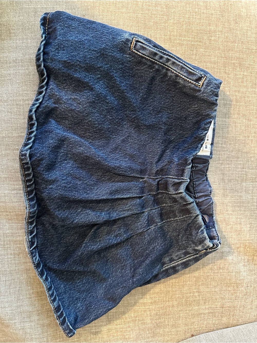 Zara Kids Denim girls Mini Skirt - Dark Blue